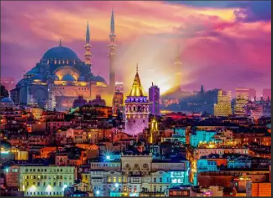 Istanbul at night