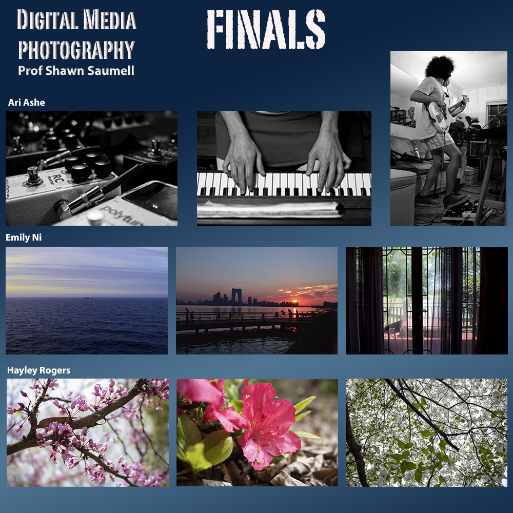 Digital Media Photography Finals 2