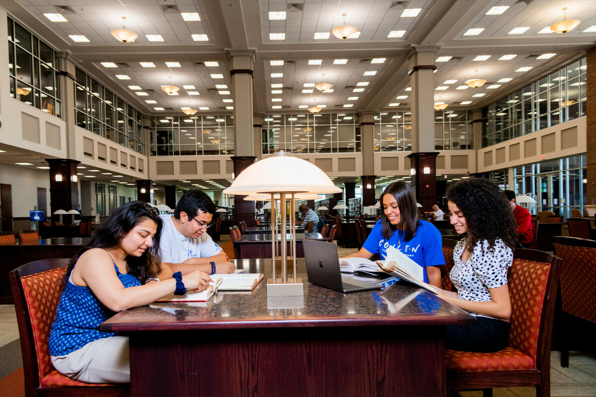 Students Studying